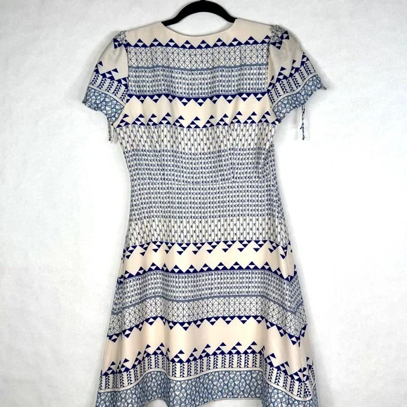 MADEWELL Poppy Dress in lonian Tile - J2333 - Sz 0 - Picture 8 of 12